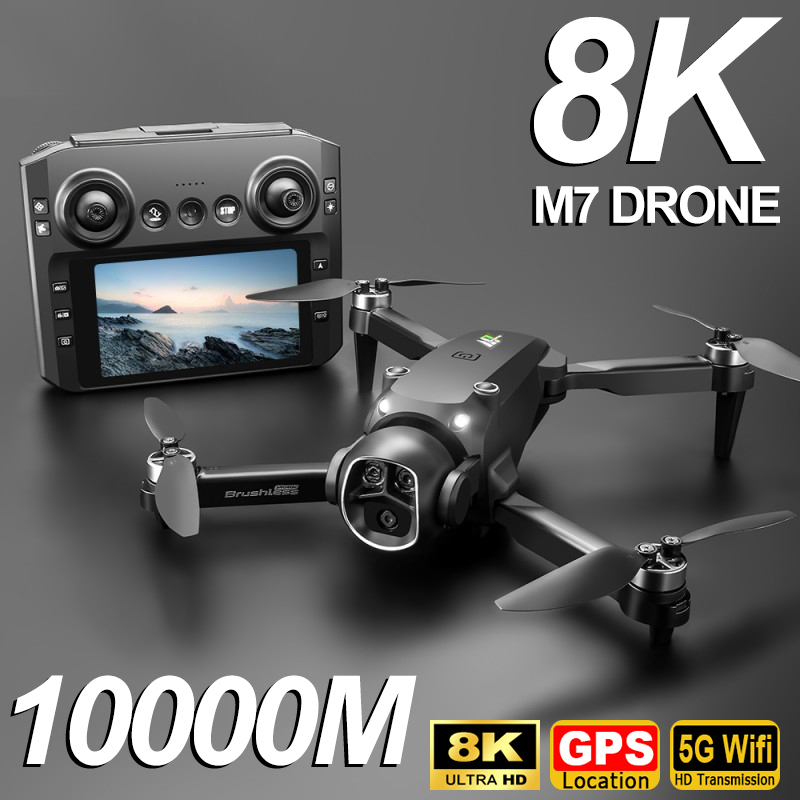 Drone Racing Camera - Xiaomi M7 GPSドローン 8K空撮HDデュアルカメラ インテリジェント障害物回避 ブラシレスパワー