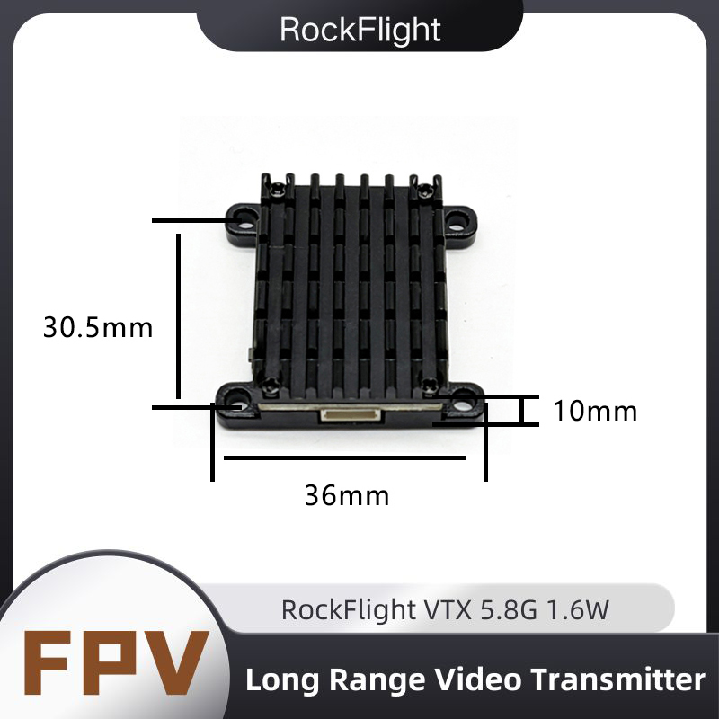 RockFlight TX663 VTX 5.8G 48CH - Drone Racing Transmitter のレビューと価格