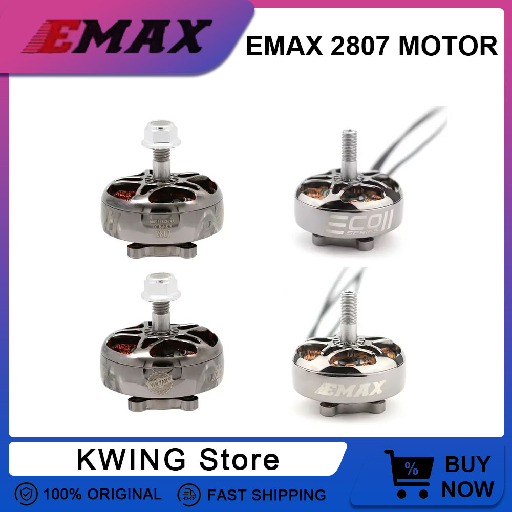 EMAX ECOII シリーズ eco ii 2807 ドロ - Drone Racing Motor のレビューと価格