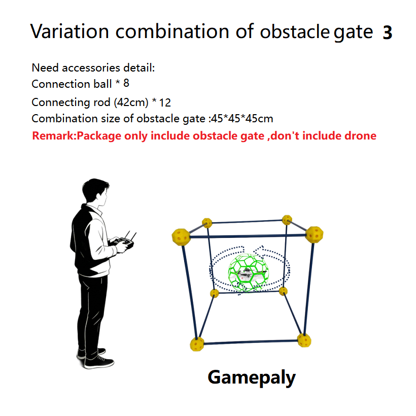 レーシングドローンサッカー競技トレーニング用軽量かつ柔軟な構 - Drone Racing Gate のレビューと価格