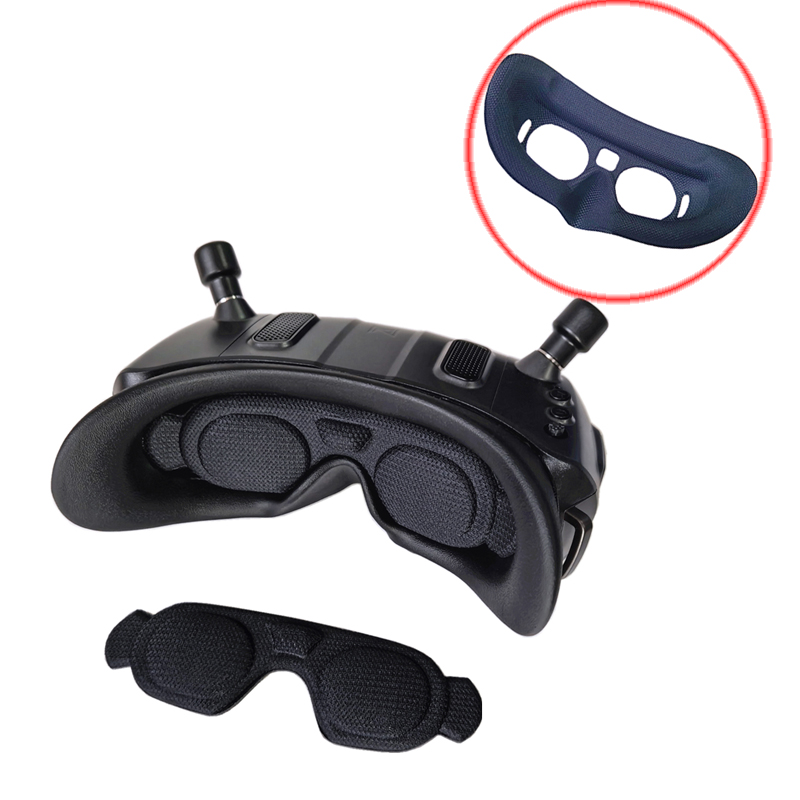 Fpvデジタルメガネ交換用アイマスク、フォーム挿入プレートパ - Drone Racing Goggles のレビューと価格