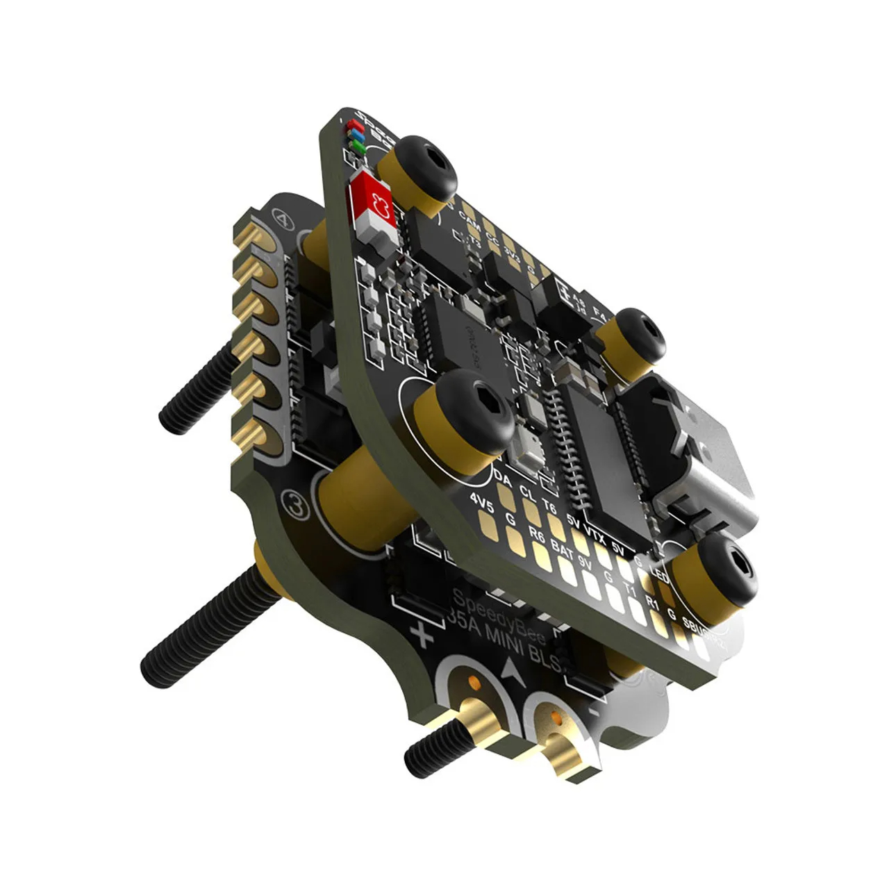 SpeedyBee F405ミニフライトコントローラーとBL - Drone Racing Motor のレビューと価格
