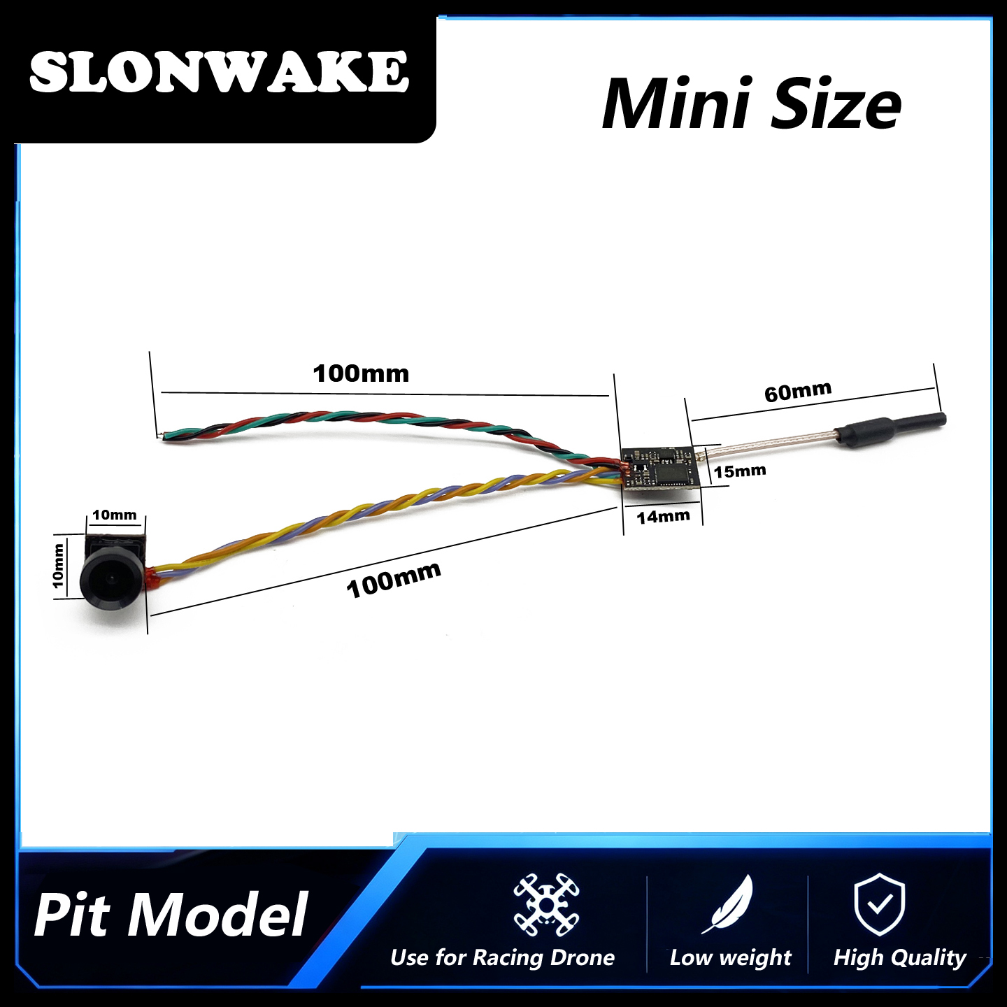 5.8GHz、48チャンネル、デュアルアンテナ、FPVゴーグ - Drone Racing Antenna のレビューと価格