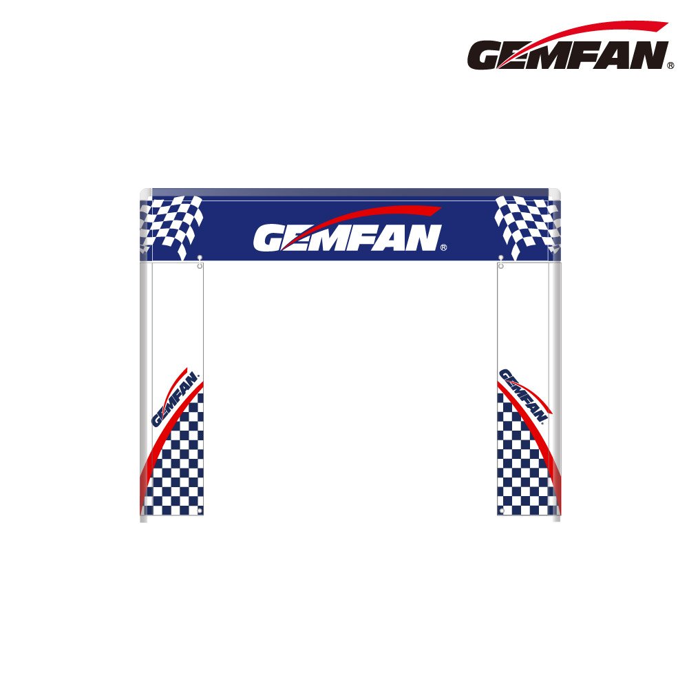 Gemfan 305x236 7x6ft fpvレースゲート - Drone Racing Gate のレビューと価格