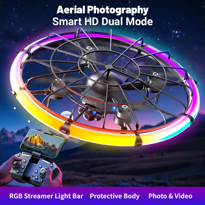 JJRC H145 UFO RCドローン、デュアルHDレンズ - Drone Racing Camera のレビューと価格
