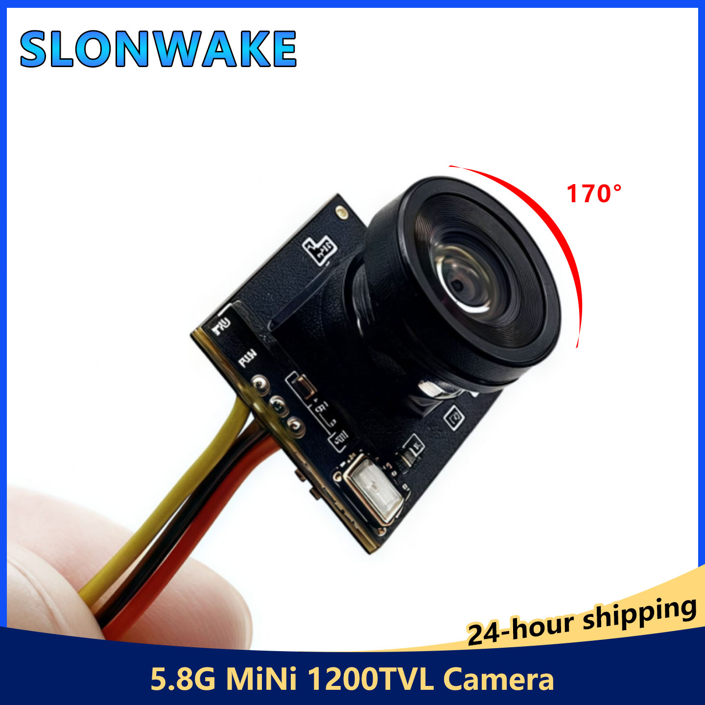 SLONWAKE ウルトラミニ 5.8G FPVカメラ |  - Drone Racing Camera のレビューと価格